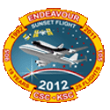 Endeavour's Sunset Flight